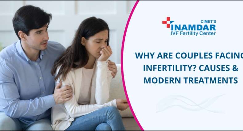 Couple facing infertility