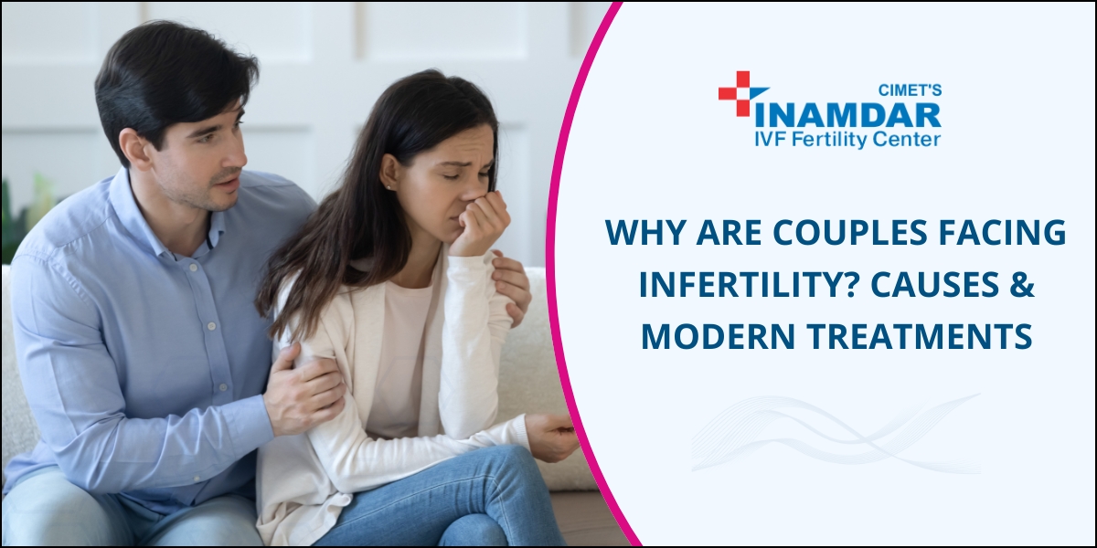 Couple facing infertility